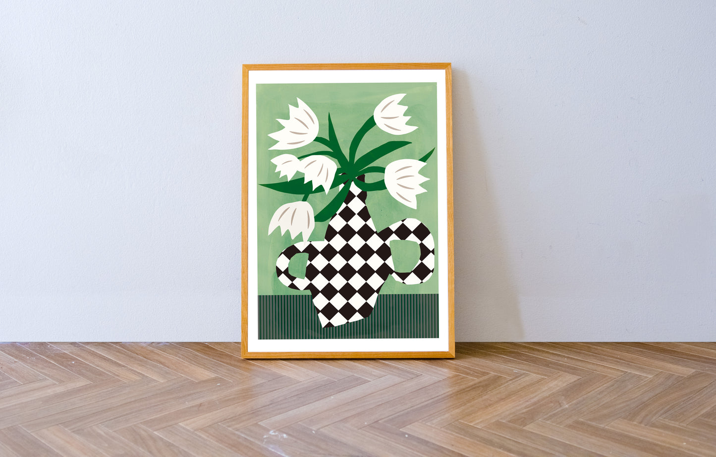 Flower pot (green)